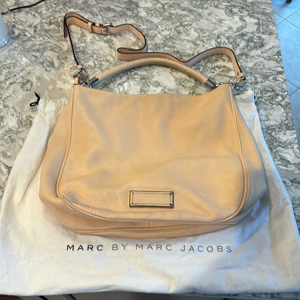 Marc by Marc Jacobs authentic pink leather shoulder bag